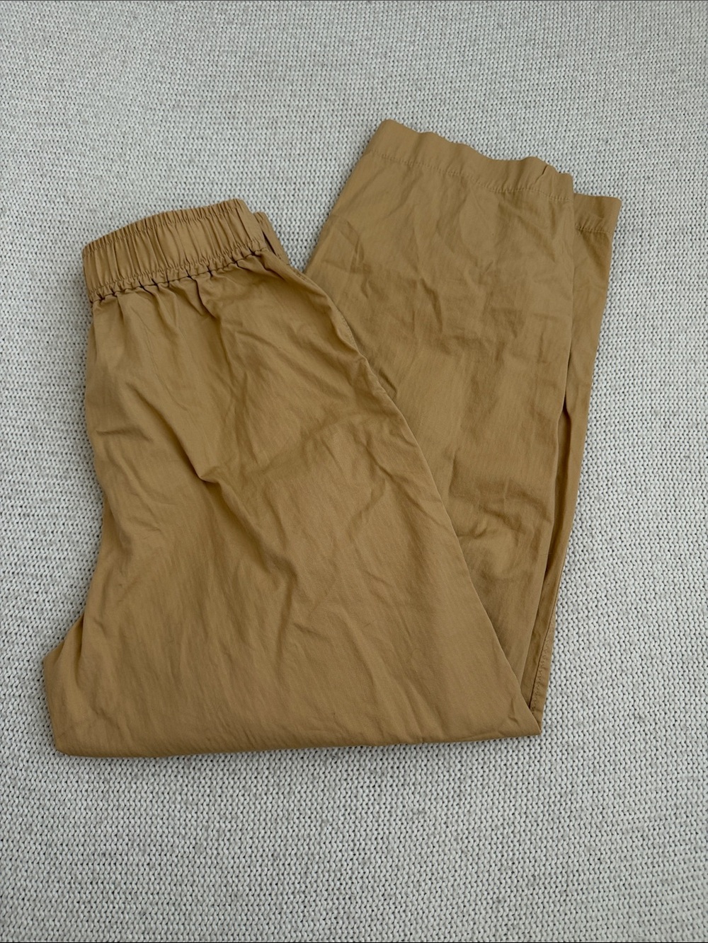 Madewell 100% Cotton Pull On Pants Tan Size XXS